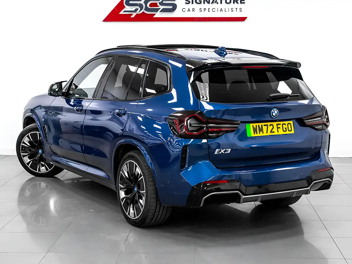 Used 2022 BMW iX3 M Sport Pro Phytonic Blue - Interior and Exterior details 9