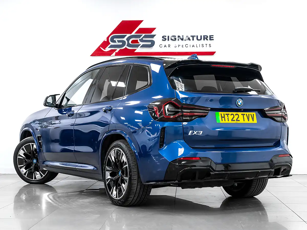 Used 2022 BMW iX3 M Sport Pro Phytonic Blue - Interior and Exterior details 4