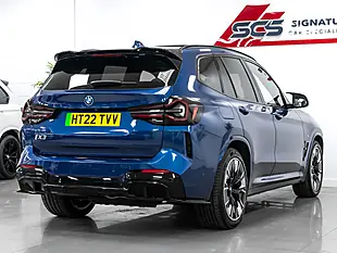 Used 2022 BMW iX3 M Sport Pro Phytonic Blue - Interior and Exterior details 5