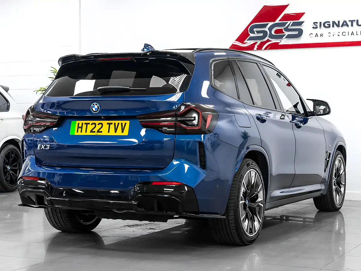 Used 2022 BMW iX3 M Sport Pro Phytonic Blue - Interior and Exterior details 5
