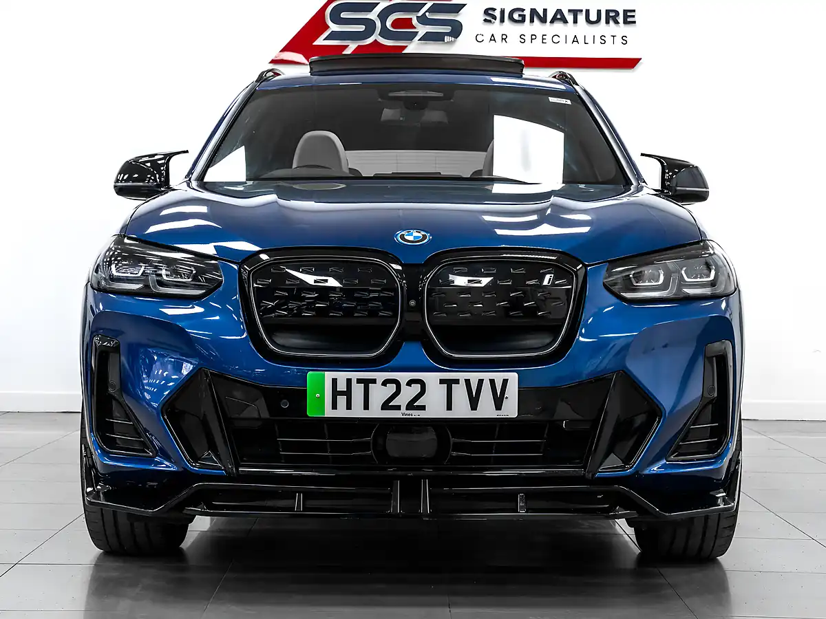 Used 2022 BMW iX3 M Sport Pro Phytonic Blue - Interior and Exterior details 6