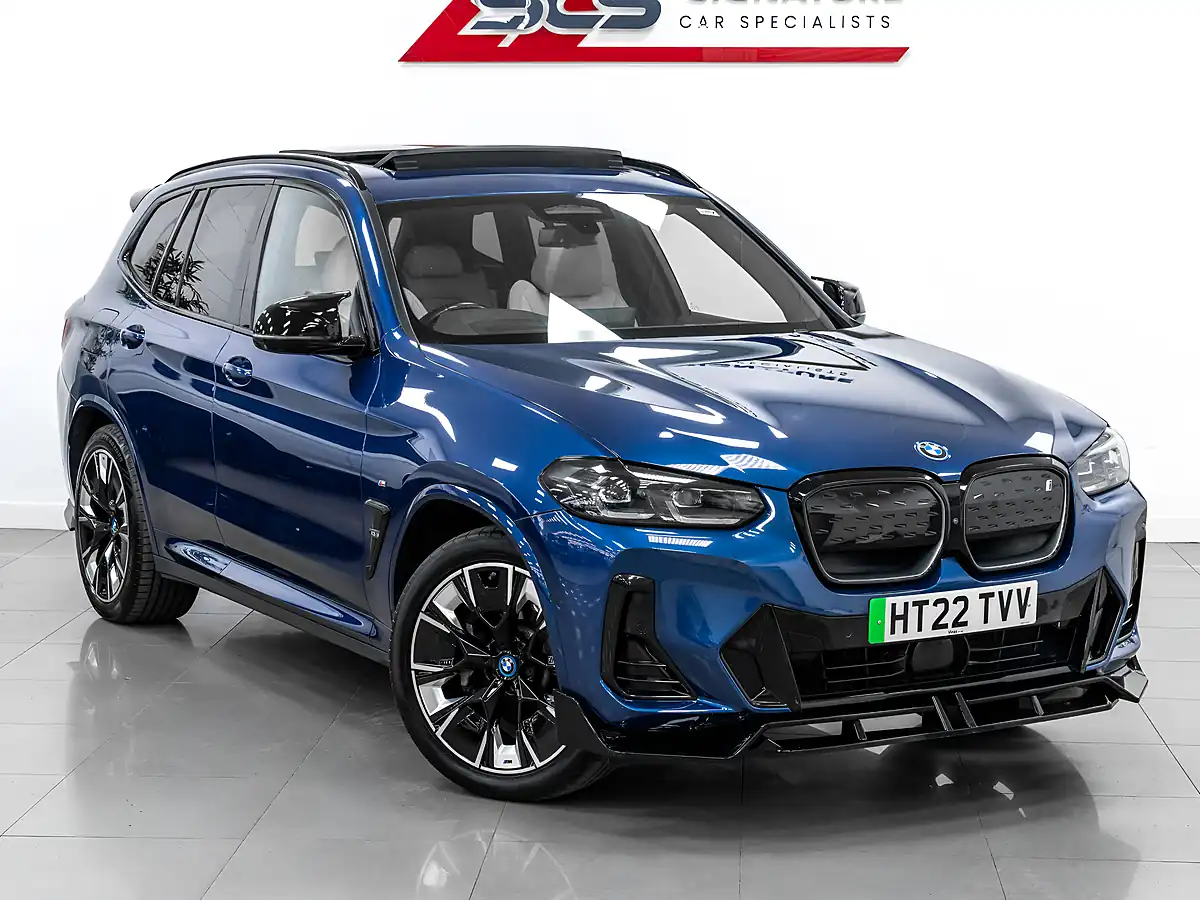 Used 2022 BMW iX3 M Sport Pro Phytonic Blue - Interior and Exterior details 8