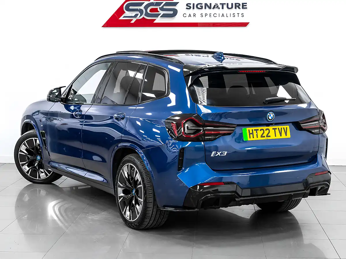 Used 2022 BMW iX3 M Sport Pro Phytonic Blue - Interior and Exterior details 9