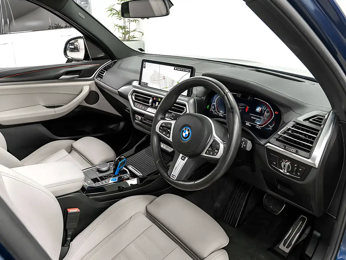 Used 2022 BMW iX3 M Sport Pro Phytonic Blue - Interior and Exterior details 11
