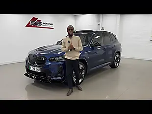 Used 2022 BMW iX3 M Sport Pro Phytonic Blue - Interior and Exterior details 20