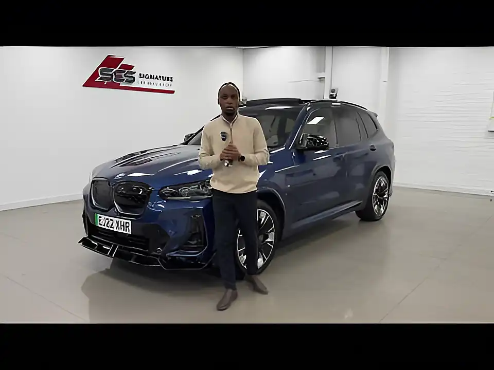 Used 2022 BMW iX3 M Sport Pro Phytonic Blue - Interior and Exterior details 20