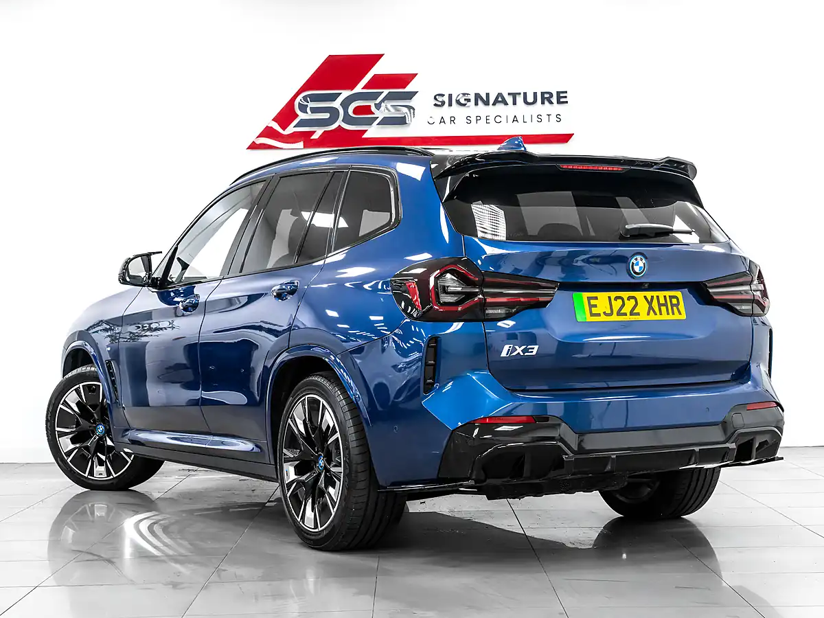 Used 2022 BMW iX3 M Sport Pro Phytonic Blue - Interior and Exterior details 4