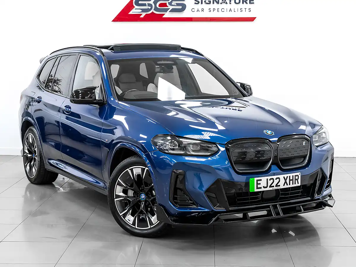 Used 2022 BMW iX3 M Sport Pro Phytonic Blue - Interior and Exterior details 8