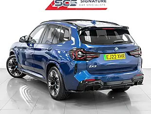 Used 2022 BMW iX3 M Sport Pro Phytonic Blue - Interior and Exterior details 9