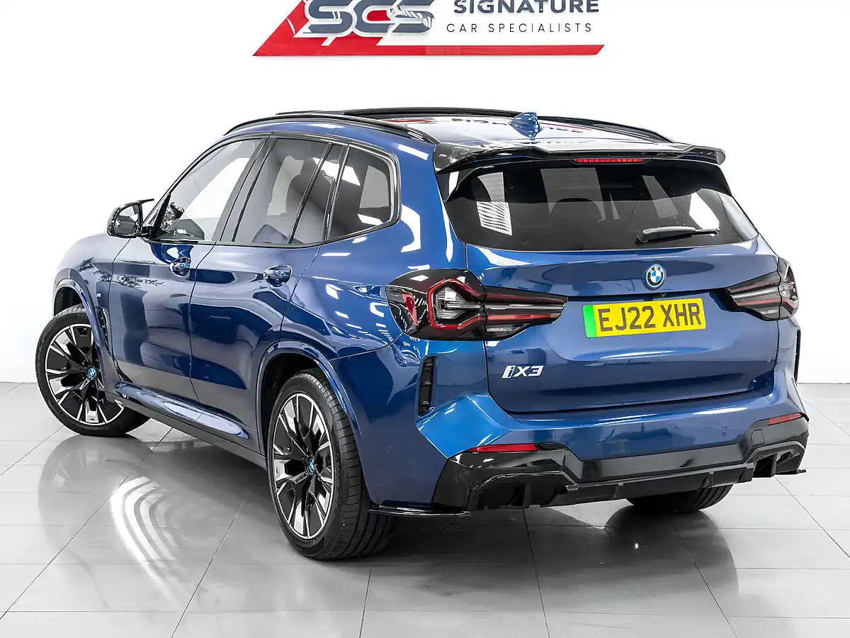 Used 2022 BMW iX3 M Sport Pro Phytonic Blue - Interior and Exterior details 9