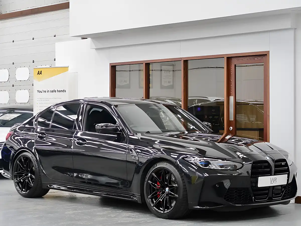 Used 2022 BMW M3 Competition Black - Front View