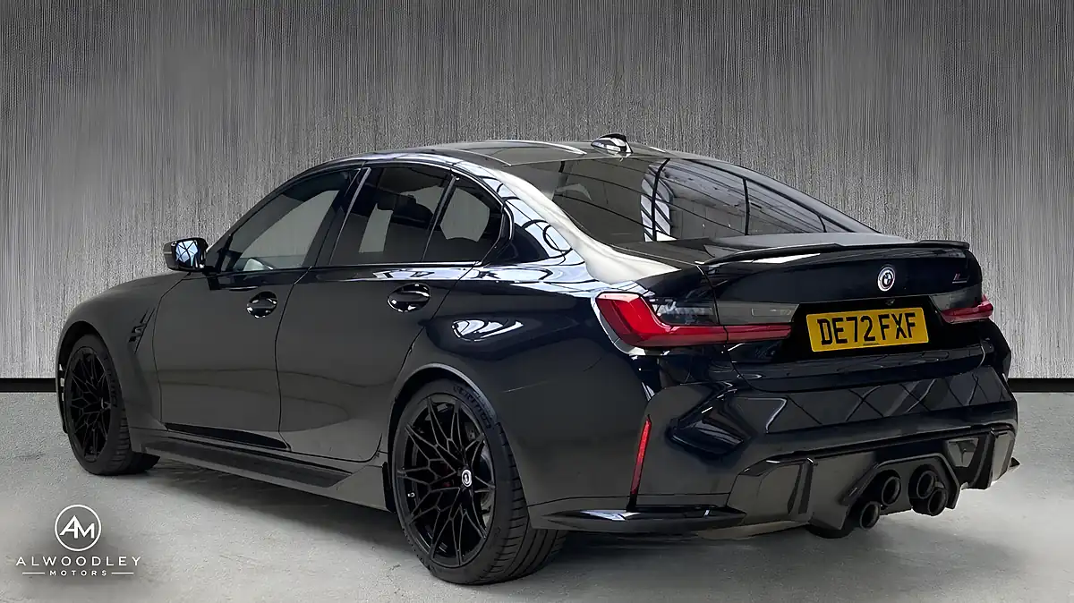 Used 2022 BMW M3 Competition Black - Interior and Exterior details 2