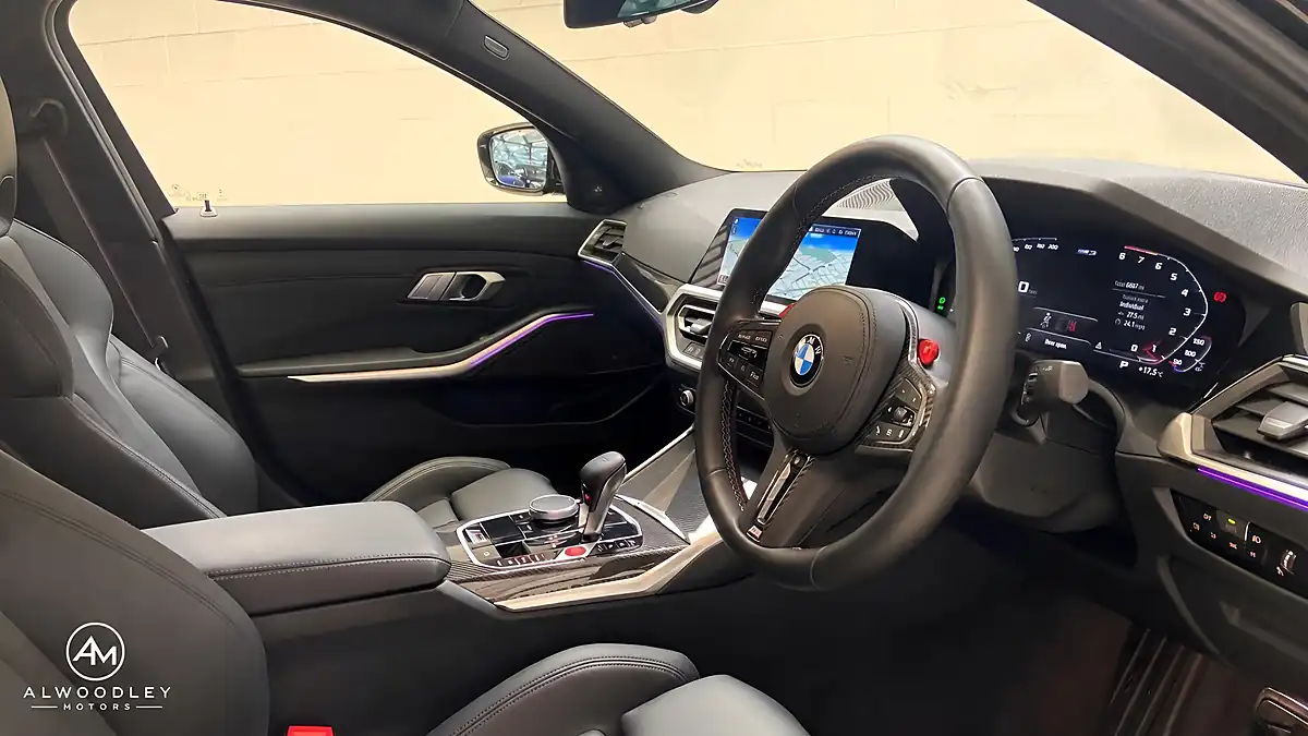 Used 2022 BMW M3 Competition Black - Interior and Exterior details 4