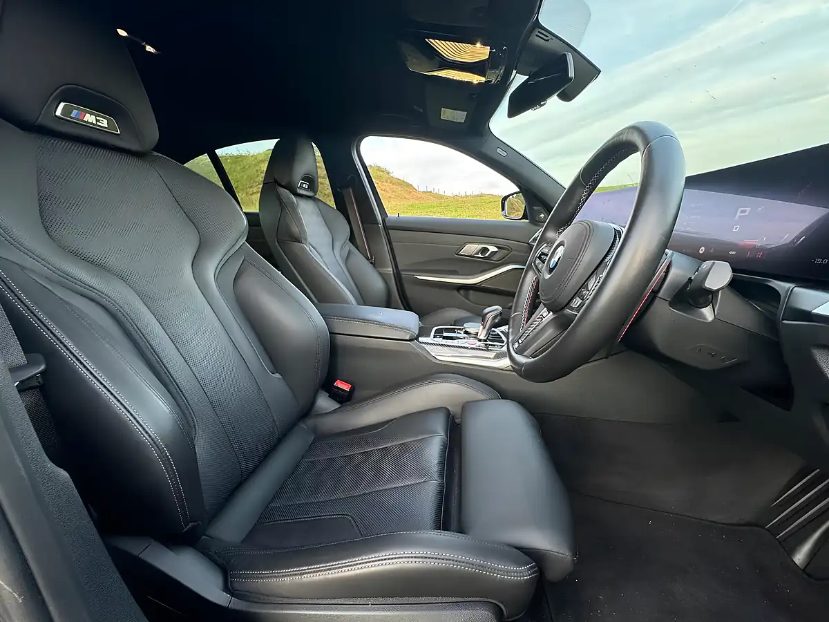 Used 2022 BMW M3 Competition Grey - Interior and Exterior details 11