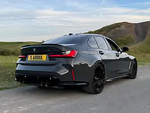 Used 2022 BMW M3 Competition Grey - Interior and Exterior details 12