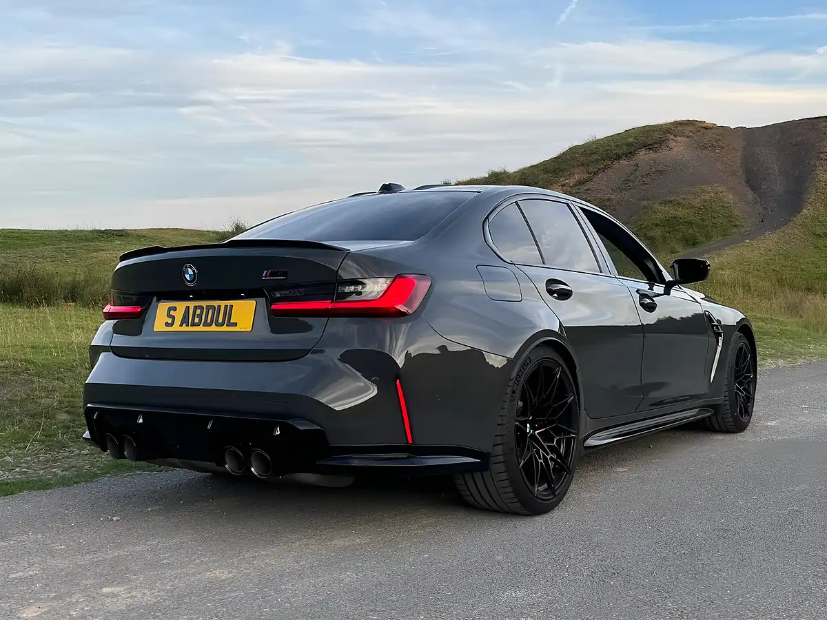 Used 2022 BMW M3 Competition Grey - Interior and Exterior details 12