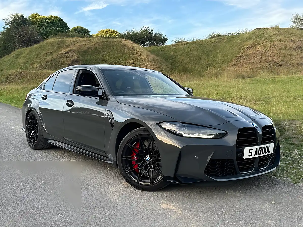 Used 2022 BMW M3 Competition Grey - Interior and Exterior details 15
