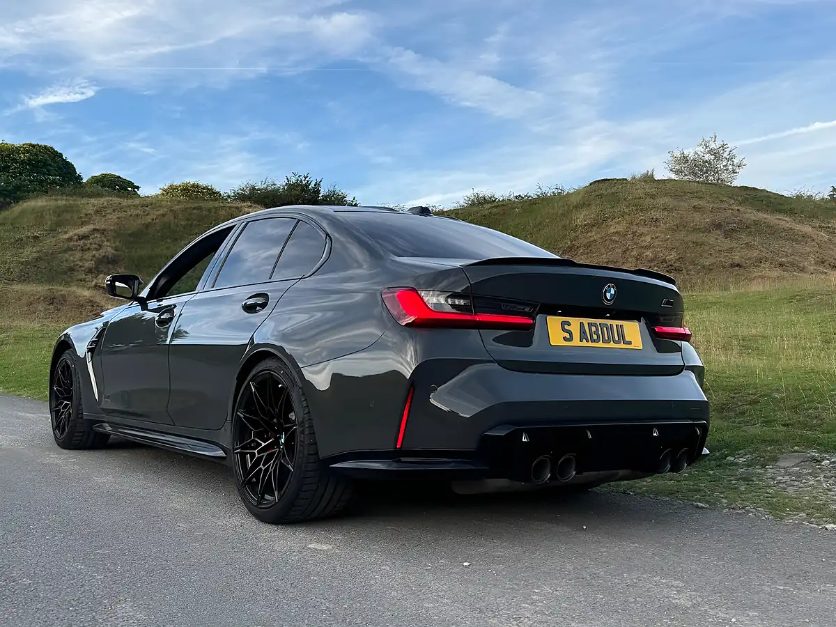 Used 2022 BMW M3 Competition Grey - Interior and Exterior details 16