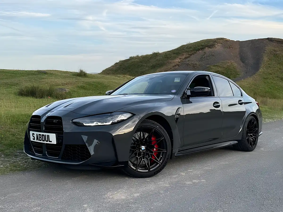 Used 2022 BMW M3 Competition Grey - Interior and Exterior details 4