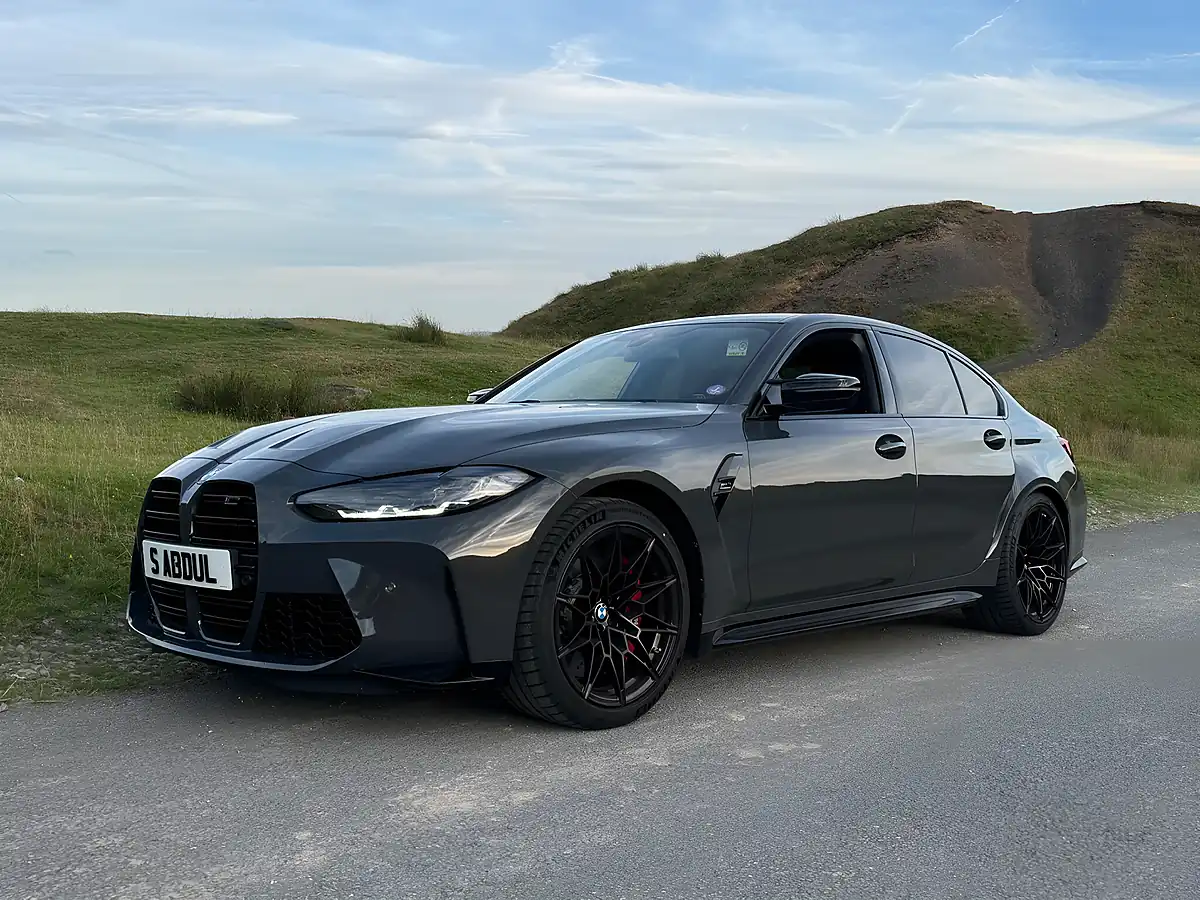 Used 2022 BMW M3 Competition Grey - Interior and Exterior details 6