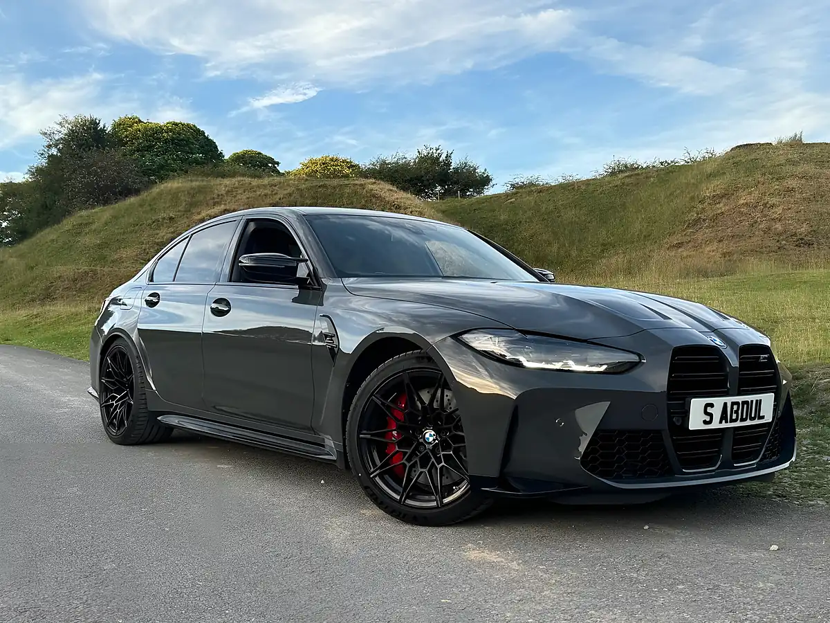 Used 2022 BMW M3 Competition Grey - Interior and Exterior details 7