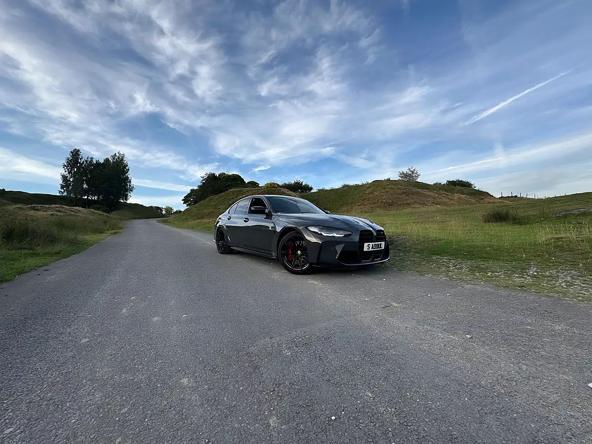 Used 2022 BMW M3 Competition Grey - Interior and Exterior details 9