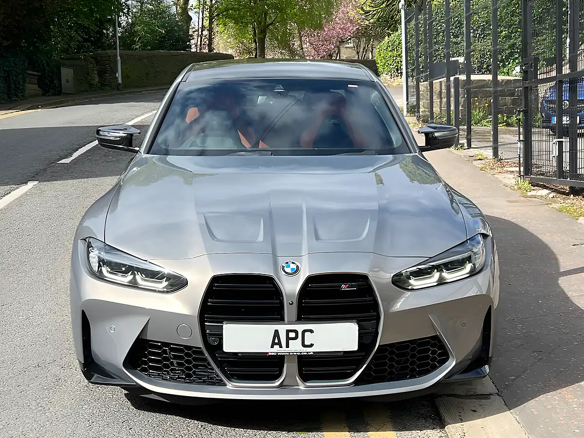 Used 2022 BMW M3 Competition Grey - Interior and Exterior details 2