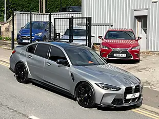 Used 2022 BMW M3 Competition Grey - Interior and Exterior details 3