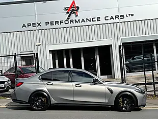 Used 2022 BMW M3 Competition Grey - Interior and Exterior details 4