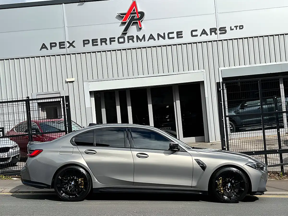 Used 2022 BMW M3 Competition Grey - Interior and Exterior details 4