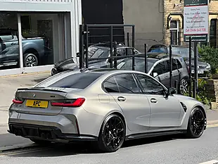 Used 2022 BMW M3 Competition Grey - Interior and Exterior details 6