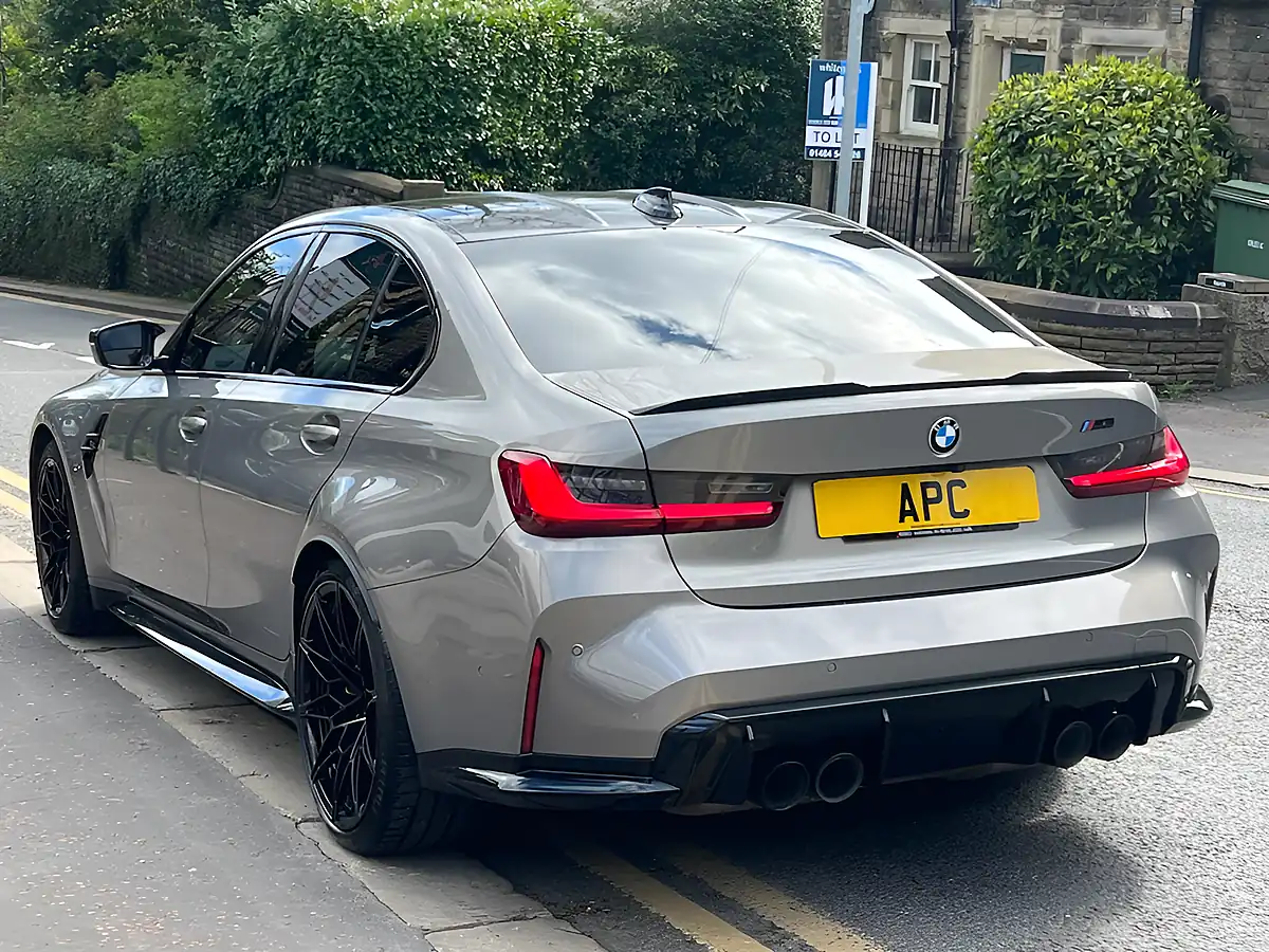 Used 2022 BMW M3 Competition Grey - Interior and Exterior details 7