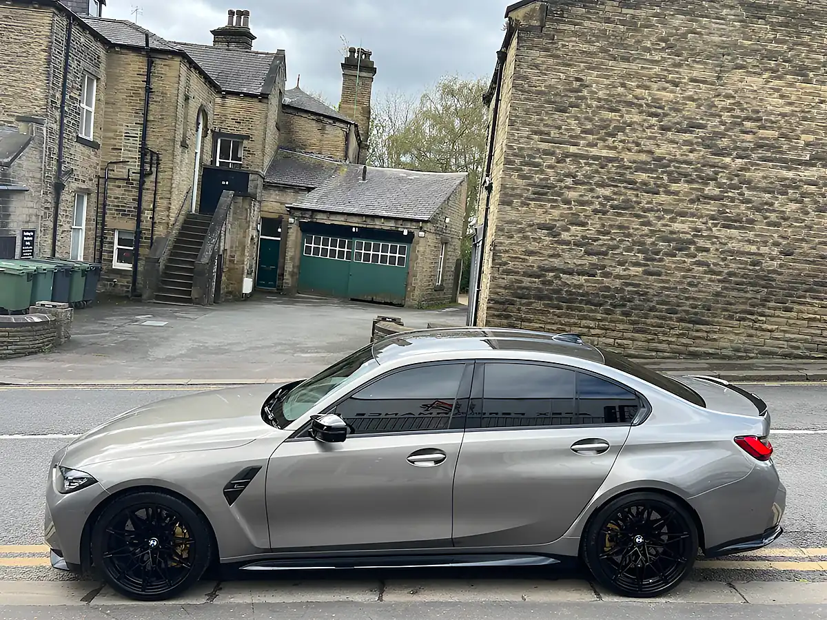 Used 2022 BMW M3 Competition Grey - Interior and Exterior details 8