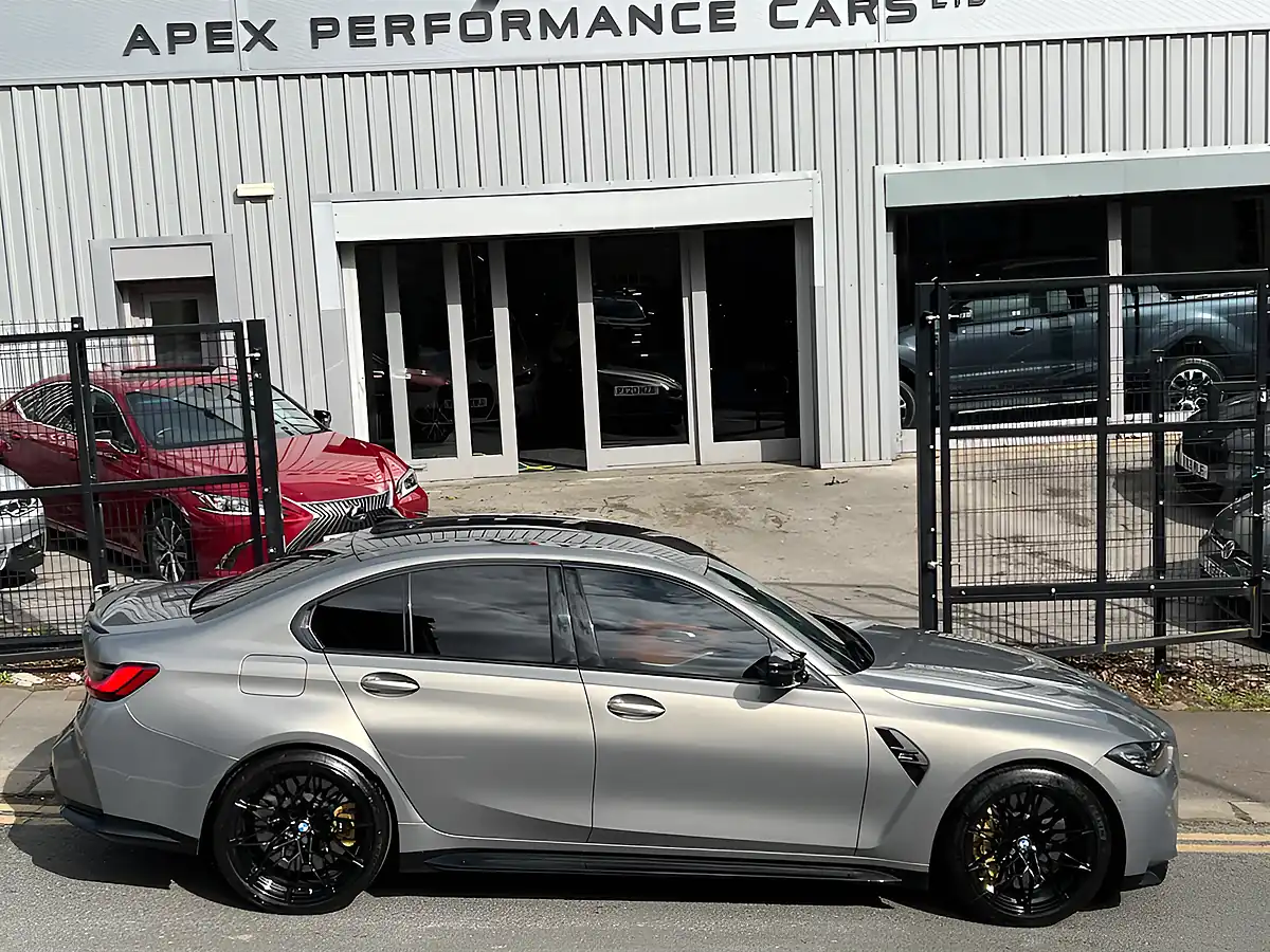 Used 2022 BMW M3 Competition Grey - Interior and Exterior details 9