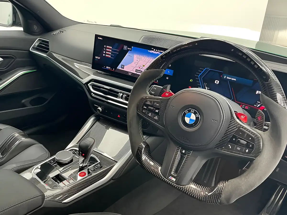 Used 2022 BMW M3 Competition Isle of Man Green - Interior and Exterior details 10