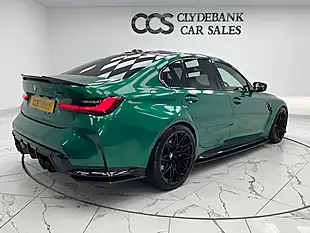 Used 2022 BMW M3 Competition Isle of Man Green - Interior and Exterior details 3