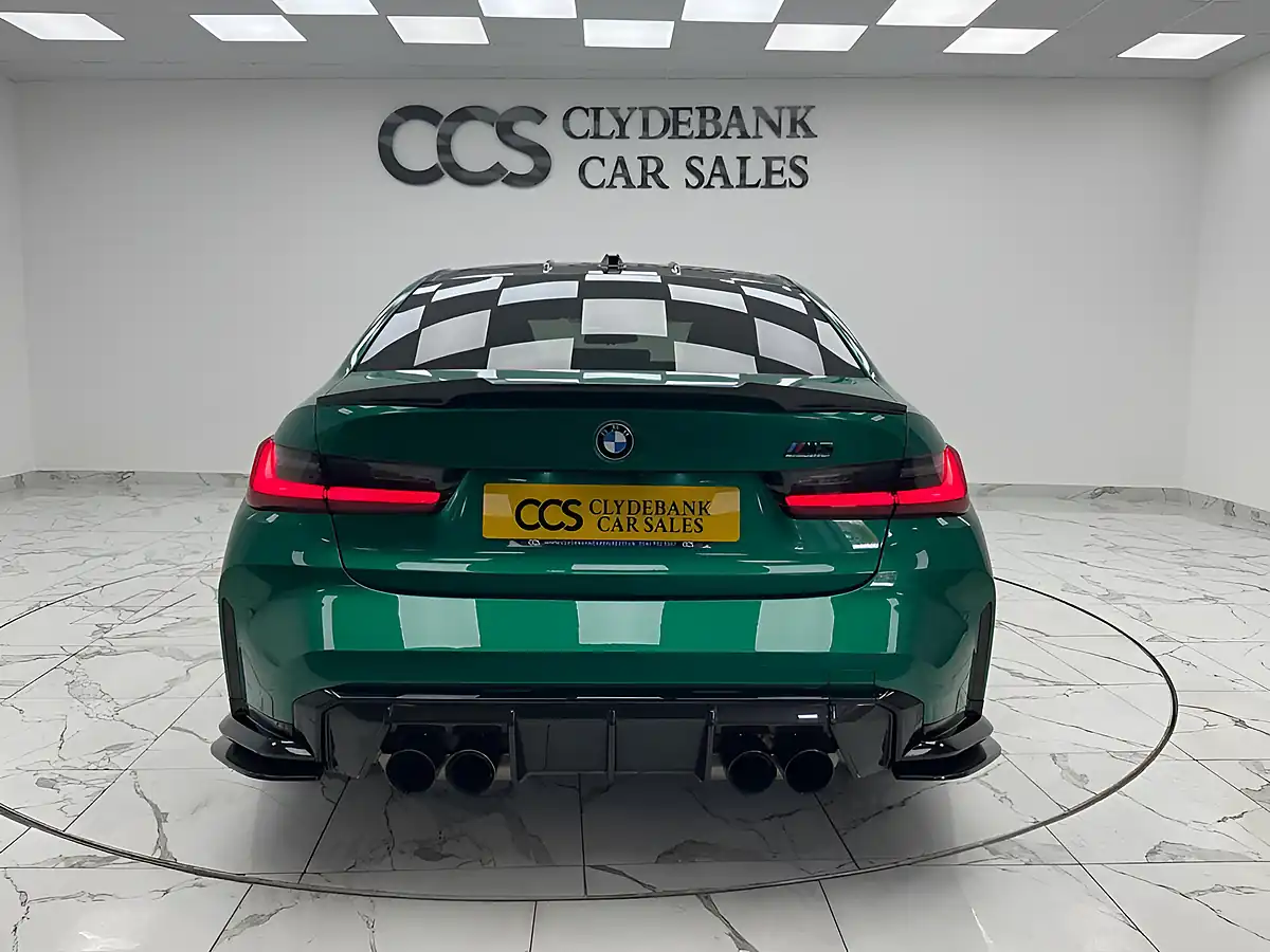 Used 2022 BMW M3 Competition Isle of Man Green - Interior and Exterior details 4