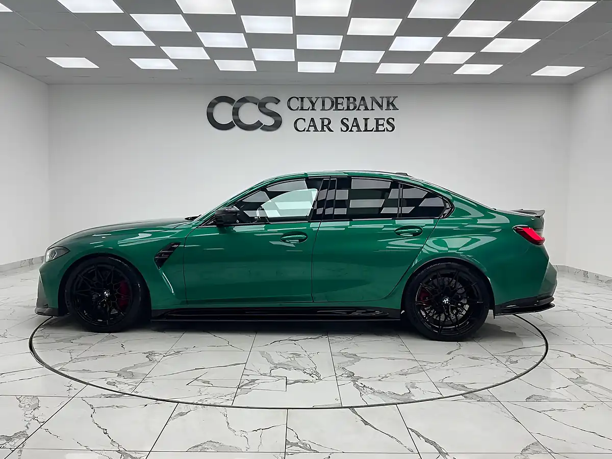 Used 2022 BMW M3 Competition Isle of Man Green - Interior and Exterior details 6