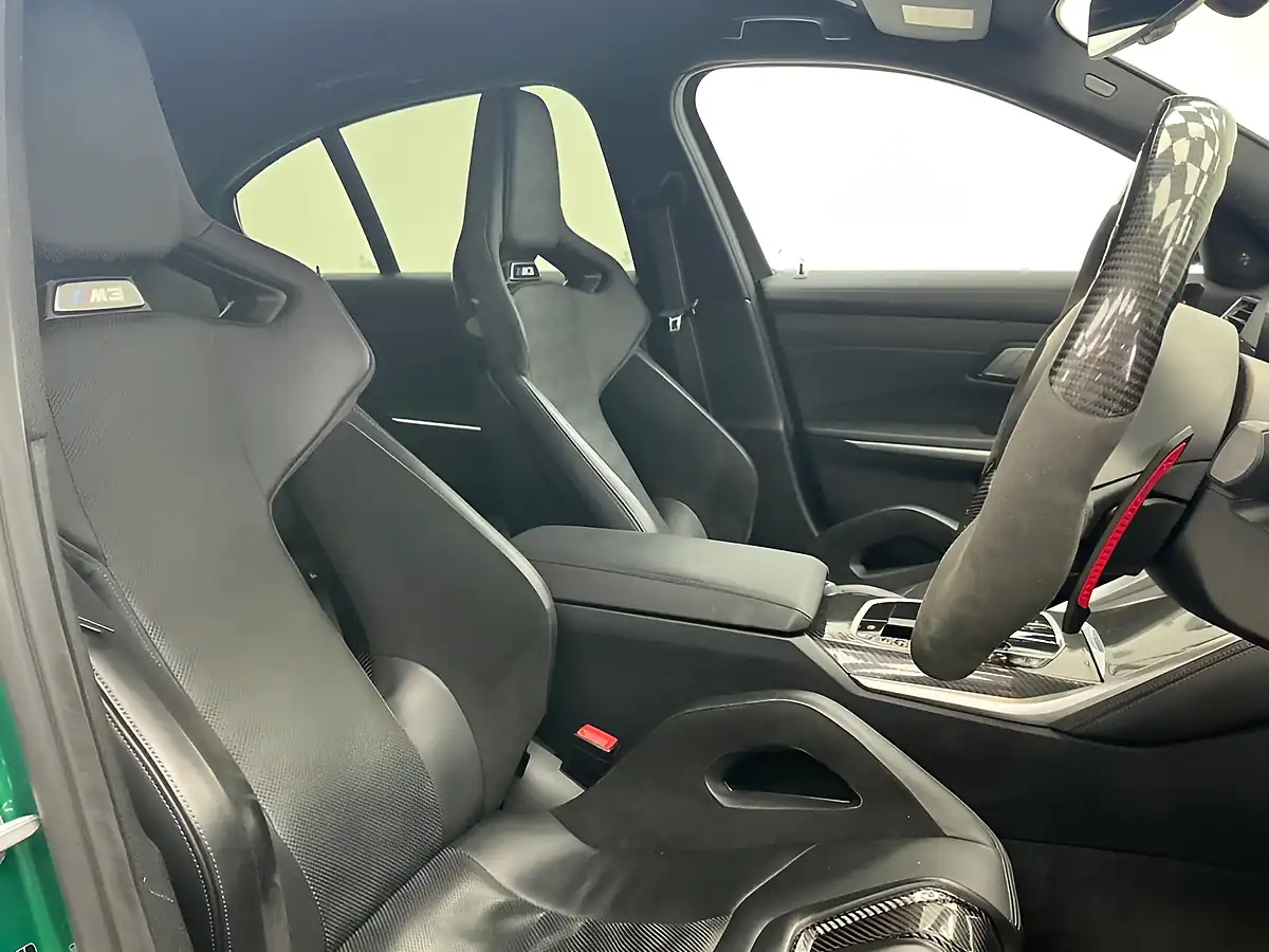 Used 2022 BMW M3 Competition Isle of Man Green - Interior and Exterior details 9
