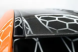 Used 2022 BMW M3 Competition Orange - Interior and Exterior details 10
