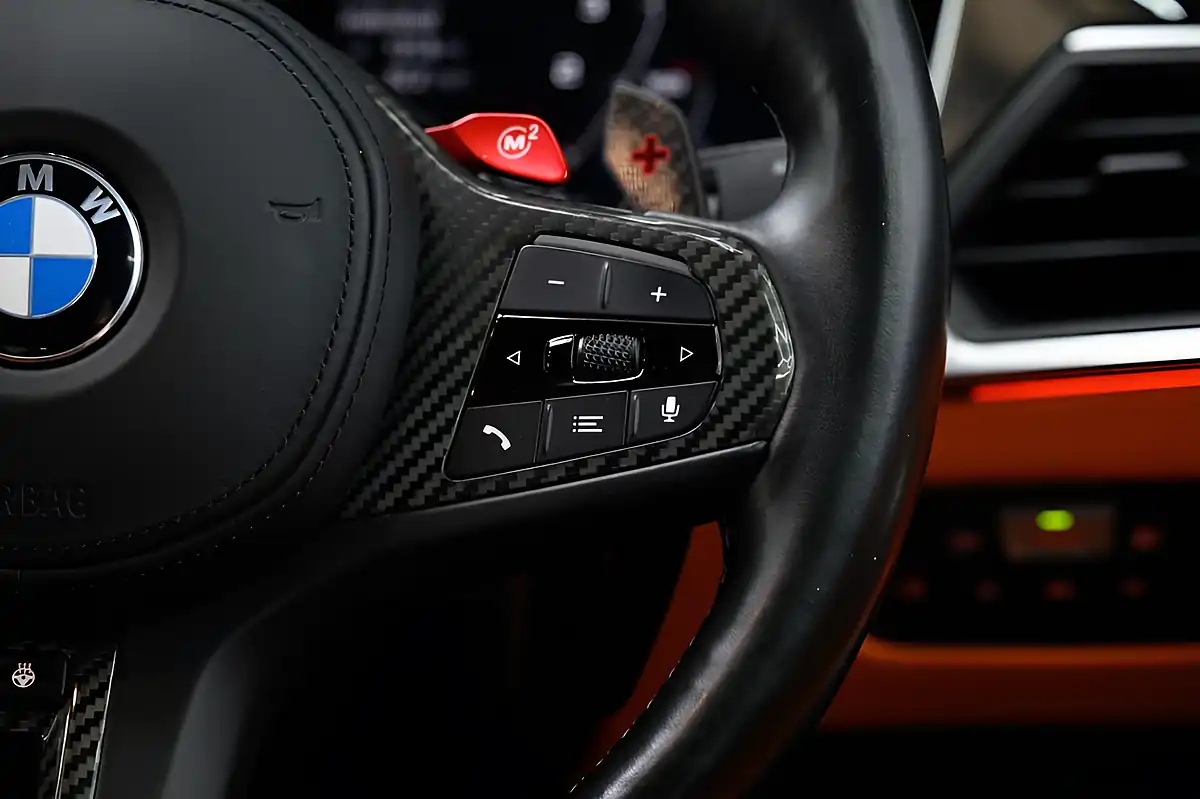Used 2022 BMW M3 Competition Orange - Interior and Exterior details 16
