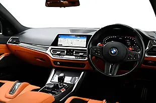 Used 2022 BMW M3 Competition Orange - Interior and Exterior details 3