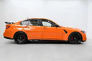 Used 2022 BMW M3 Competition Orange - Interior and Exterior details 9