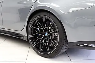 Used 2022 BMW M3 Competition Skyscraper Grey - Interior and Exterior details 14