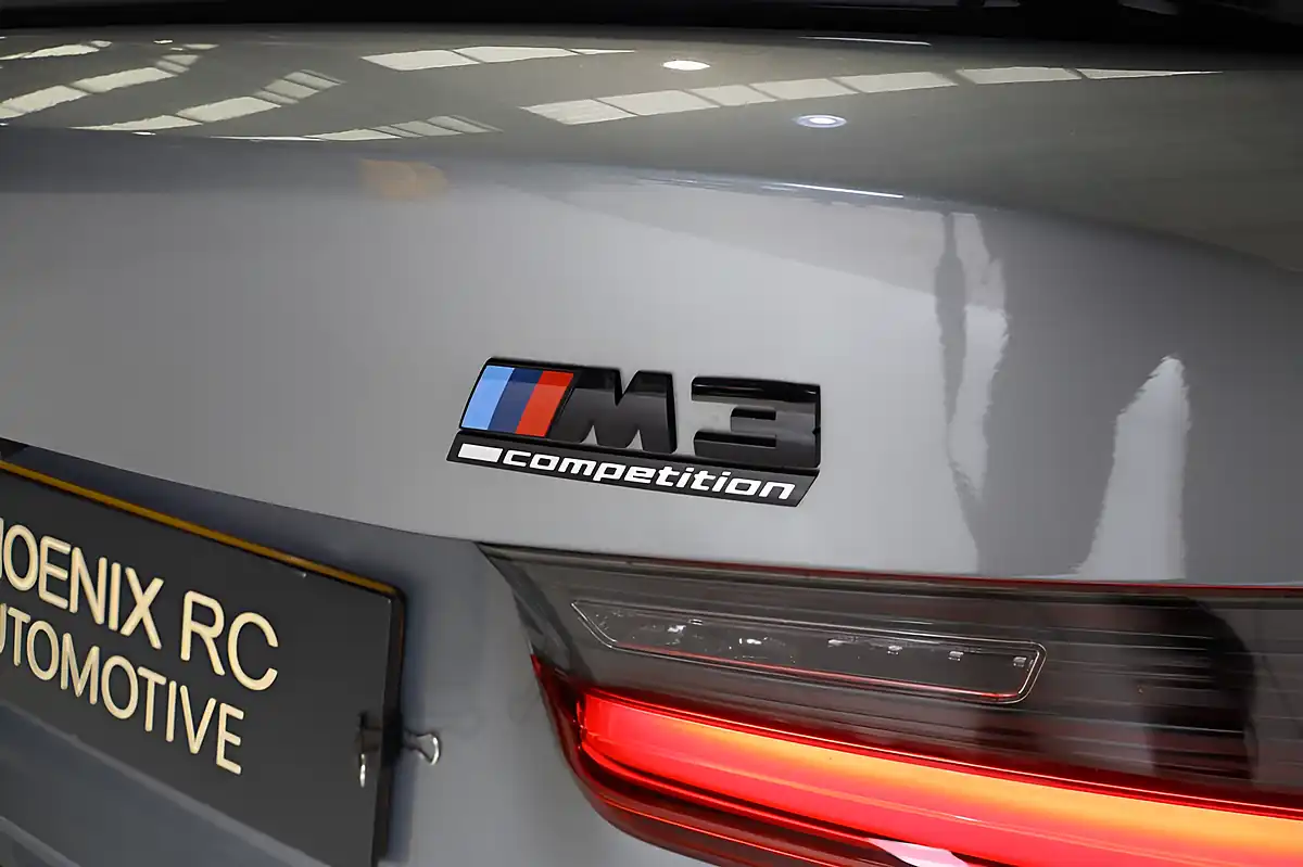 Used 2022 BMW M3 Competition Skyscraper Grey - Interior and Exterior details 15