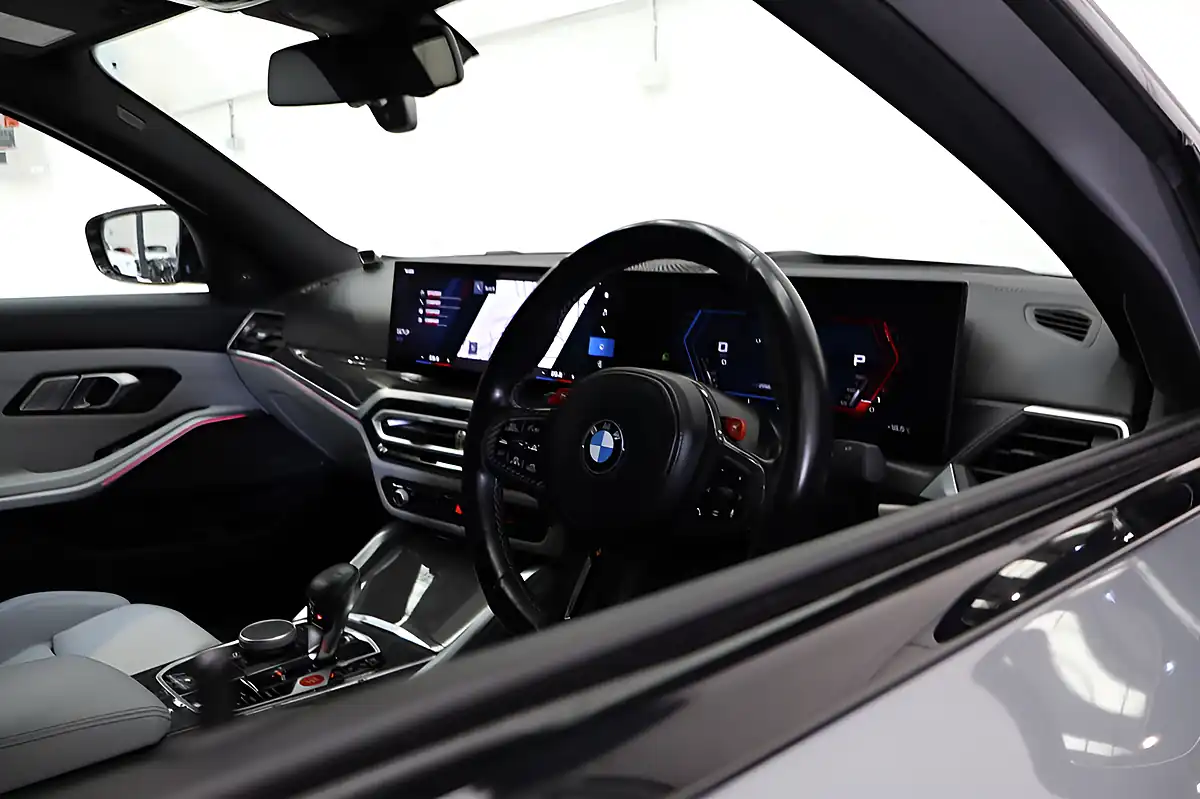 Used 2022 BMW M3 Competition Skyscraper Grey - Interior and Exterior details 3