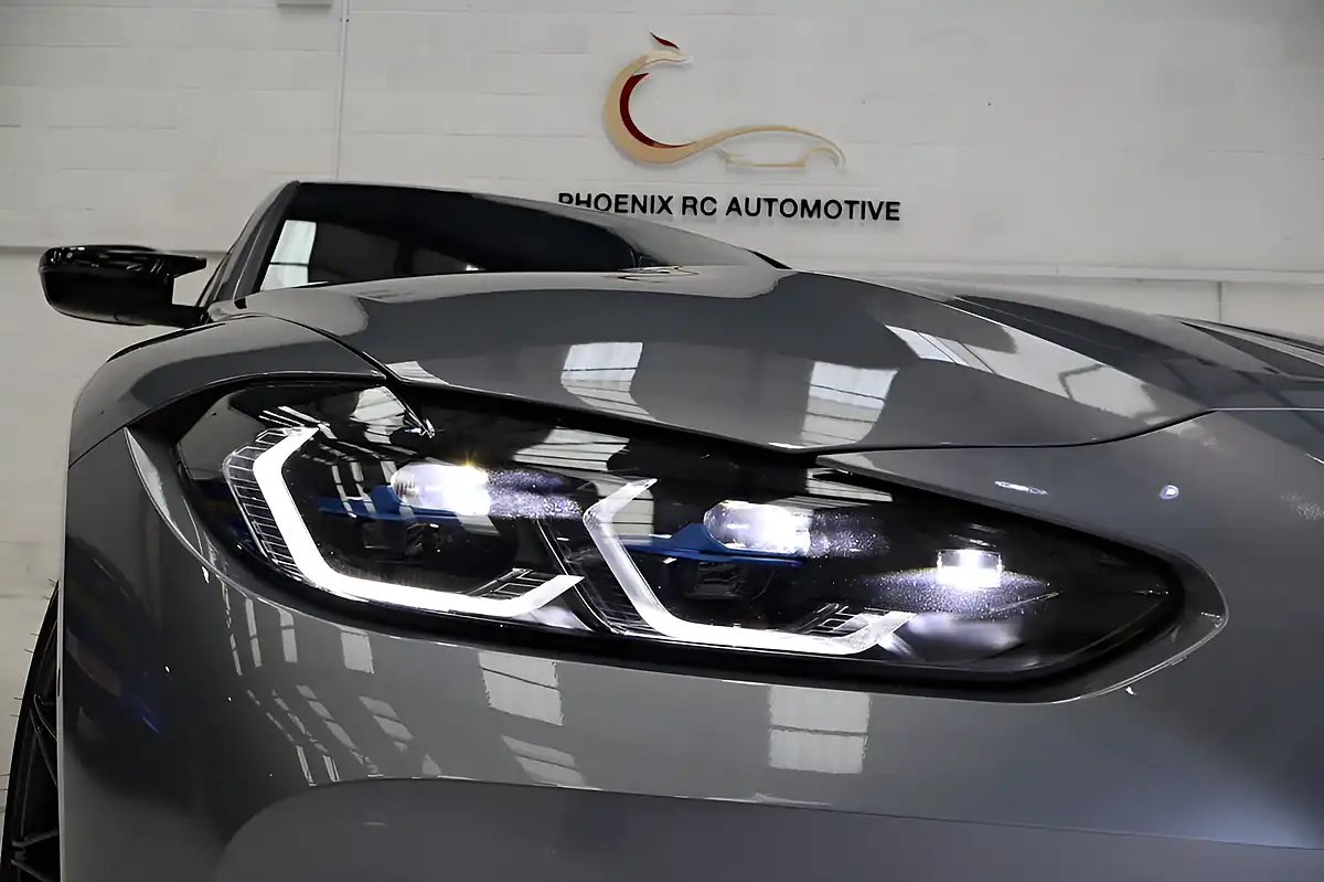 Used 2022 BMW M3 Competition Skyscraper Grey - Interior and Exterior details 4