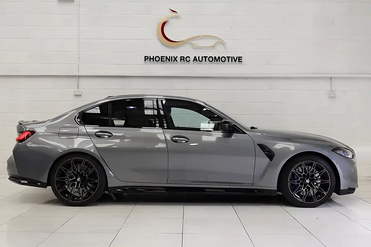 Used 2022 BMW M3 Competition Skyscraper Grey - Interior and Exterior details 5