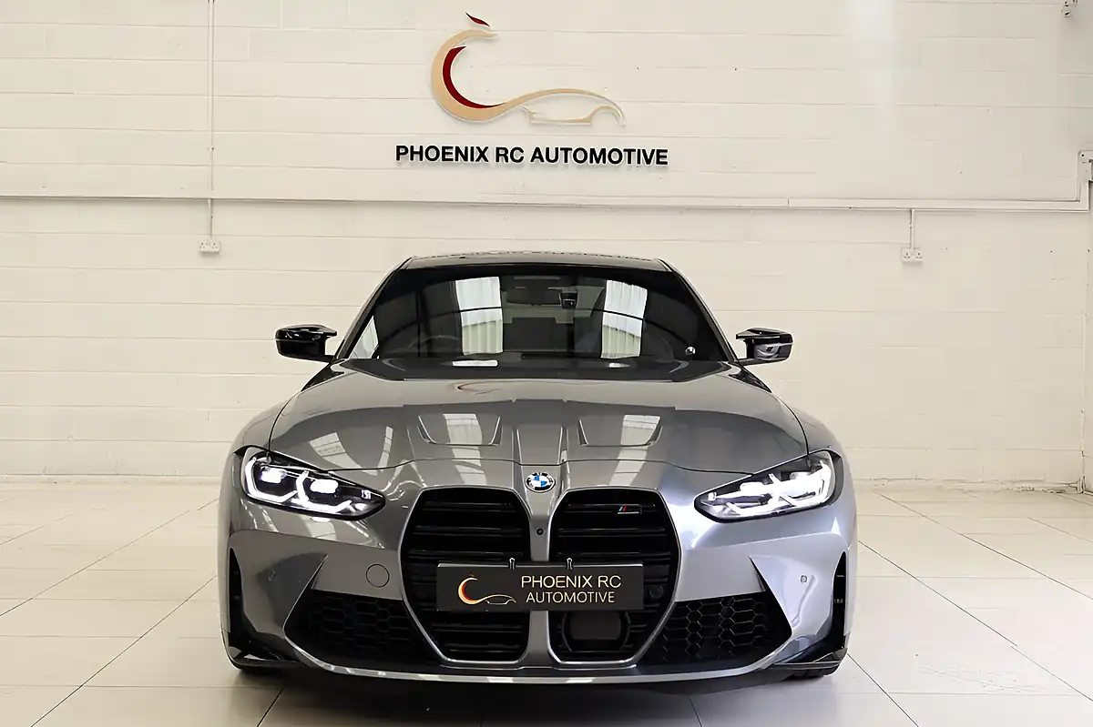 Used 2022 BMW M3 Competition Skyscraper Grey - Interior and Exterior details 8