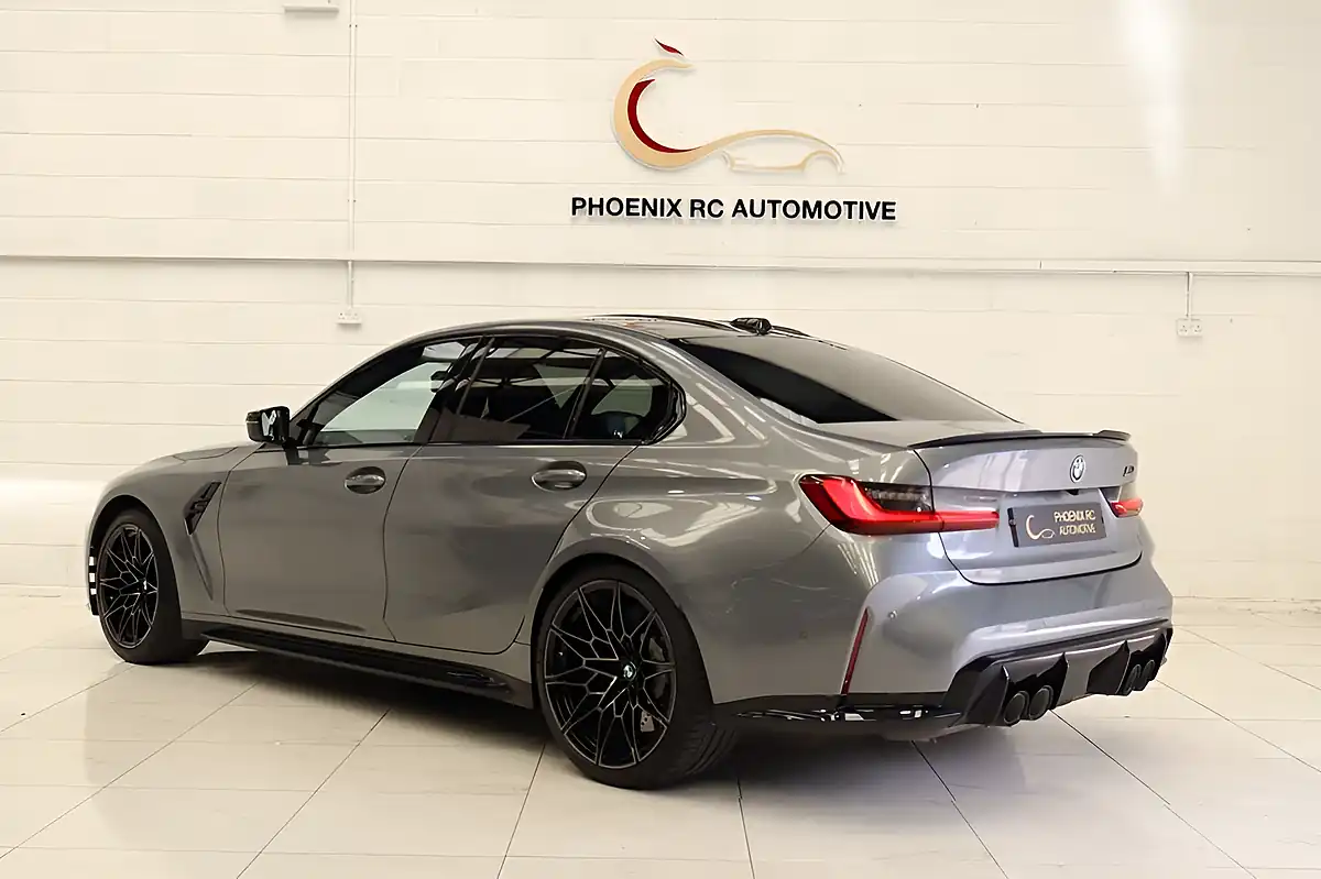 Used 2022 BMW M3 Competition Skyscraper Grey - Interior and Exterior details 9